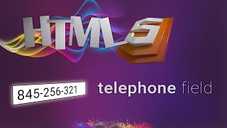 HTML for beginners 51 tel input type  TELEPHONE FIELD [upl. by Catina]