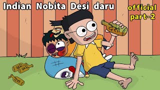 Indian Doraemon parody Nobita deshi daru part  2 ComicBagh [upl. by Loux737]