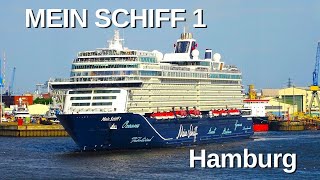 MEIN SCHIFF 1 Sunny Summer Sailing Hamburg [upl. by Zilla]