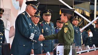 Ceremonia de graduación de la Escuela Militar de Clases de Sanidad [upl. by Holey641]