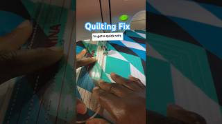 Quick Quilting Win modernquilting rulerquilting livingwaterquilter [upl. by Eerolam880]