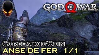 GOD OF WAR Corbeaux dOdin  ANSE DE FER Midgard 11 [upl. by Yahsal]