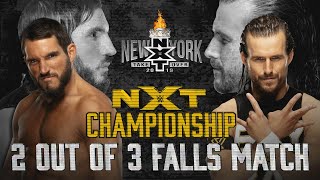 A new NXT Champion will be crowned at TakeOver New York WWE NXT April 3 2019 [upl. by Alfy910]