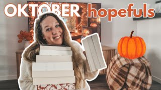 de boeken die ik hoop te lezen in oktober 📚🍁🍂🎃 [upl. by Hallimaj]