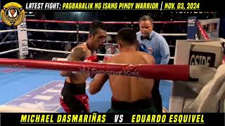 Latest Michael Dasmariñas vs Eduardo Esquivel🥊🔥 Knockout Agad❗ [upl. by Namhcan]