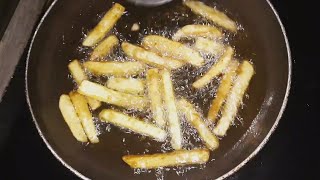 French fries🍟homemadeMalayalam 😋frenchfries potato [upl. by Ttegirb493]