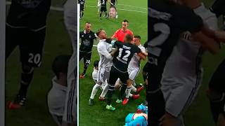 Ramos was brtal 😃funny football realmadrid ramos messi classic fy oldisgold viralvideo [upl. by Ddet]