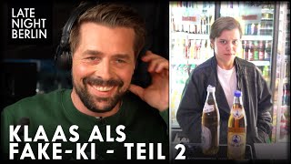 Klaas trollt Kunden mit FakeKI im Späti  Teil 2  Late Night Berlin [upl. by Ardnaxela]