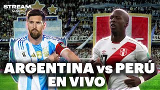 EN VIVO 🔴 ARGENTINA vs PERÚ  Eliminatorias Sudamericanas  Vivilo en TyC Sports [upl. by Ken817]