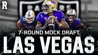 Las Vegas Raiders 7Round Mock Draft [upl. by Lizned]