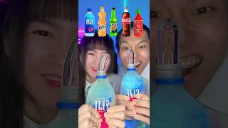 Giant Soda Jelly Drink Challenge ASMR🥵 asmr mukbang [upl. by Just]