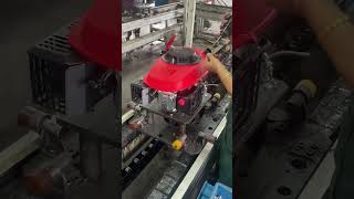 Do you know how a lawn mower is made😊engine tiller yardwork factory [upl. by Orfield]