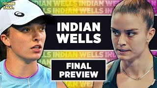 Swiatek vs Sakkari  WTA Indian Wells 2024 Final  Tennis Prediction [upl. by Ennad]