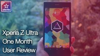 Sony Xperia Z Ultra  One Month User Review [upl. by Uhp]