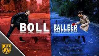 TischtennisStar Timo Boll wagt sich mit uns an die Steinplatte [upl. by Odessa]