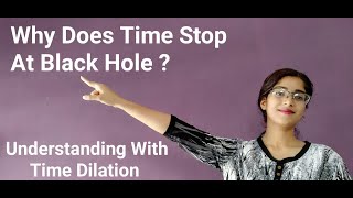 Time Dilation  Black Hole  Why Does Time Stop At Black Hole  Like  Share  Subscribe [upl. by Griffith]