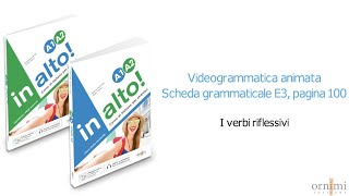 E3 I verbi riflessivi Videogrammatica in alto A1A2 [upl. by Nev]