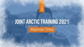 Marinier Timo  Joint Arctic Training 2021  Koninklijke Marine [upl. by Nurse]