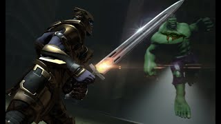 HULK2003 vs THANOS without infinity gauntlet fights animationflipaclip [upl. by Koval]