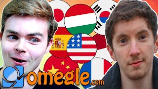 TWO American Polyglots SHOCK Strangers on Omegle Speaking Their Languages ft Ryan Hale [upl. by Sicnarf]