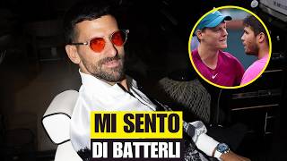 Djokovic sfida Sinner e Alcaraz quotPosso ancora batterliquot Poi punge Jannik quotIl difficile viene oraquot [upl. by Magnien]