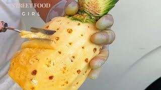 Amazing Pineapple Cutting Mester [upl. by Enej]