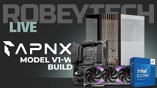 A PC Build Challenge The 2000 APNX V1 W Live Gaming PC Build  Part 2 [upl. by Allesiram]