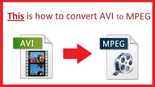 How to convert AVI to MPEG format step by step PC amp Mac users  100 working 2020 [upl. by Trebo]