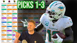 The Best 2024 Fantasy Football Draft Strategy Picks 1 2 amp 3 [upl. by Shaffer885]