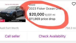 Have Fisker Ocean Prices Hit Rock Bottom [upl. by Andrew]