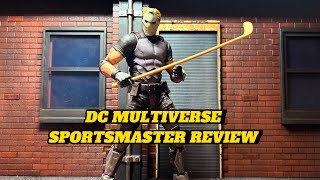 DC MULTIVERSE SPORTSMASTER REVIEW  Platinum Chase  McFarlane Toys [upl. by Shanahan]