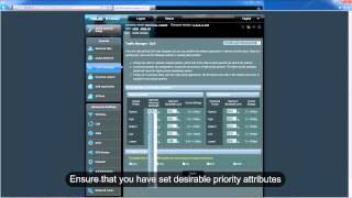 ASUS router quick howto optimize network traffic with QoS [upl. by Ylus]