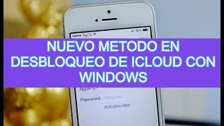 Desbloqueo de iCloud en iPhone o iPad 100 con Windows Noviembre 2024 [upl. by Youngman]