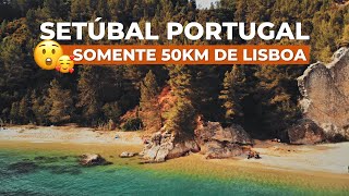 CONHECENDO SETÚBAL  PORTUGAL EM 4K ROTEIRO A PÉ [upl. by Marillin]