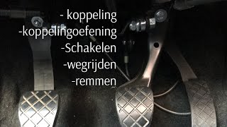 KOPPELING SCHAKELEN EN REMMEN [upl. by Meghann]