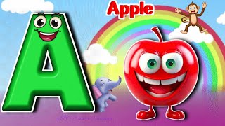 ABC Song  ABC lyrics song  Tiny Tots  Kiddos Phonics Song  Hip Hop ABC Song  ABCD [upl. by Aloin]