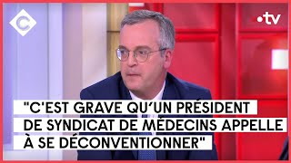 Tarif des médecins  le bras de fer  Thomas Fatôme  C à Vous  27022023 [upl. by Ellenet764]