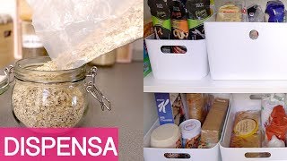 ORGANIZZAZIONE CASA  Organizzo la dispensa con Ikea  Trucchetti facili in cucina [upl. by Nuahsar404]