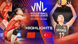 🇨🇳 CHN vs 🇹🇷 TUR  Highlights Final  Womens VNL 2023 [upl. by Wayolle901]