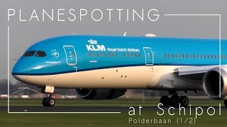 Plane Spotting at Amsterdam Schiphols Polderbaan 12 dawn amp sunrise [upl. by Dahl]