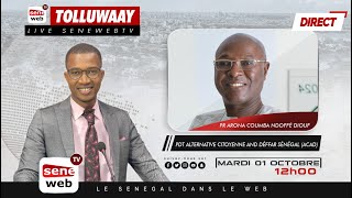 Pr Arona C Ndofféne Diouf est linvité de Tolluwaay [upl. by Nodnek]