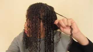 Definir rizos sin calor Duenzas o trenzas de 2 How to make a Twist [upl. by Oehsen]