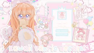 ꒰ 🍼 100 kawaii sanrio decals for your royale high journal  1 ୨୧ [upl. by Eatnuhs844]