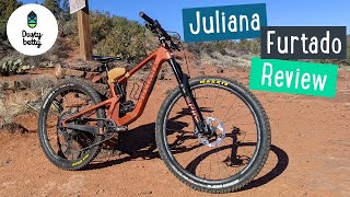 Review Juliana Furtado  Womens Mountain Biking  Dusty Betty [upl. by Jillane]