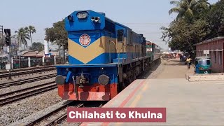 Barendra Express Rupsa Express Chilahati Express Dolonchapa Local Train in Santahar Junction 2024 [upl. by Reivaxe]