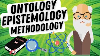 Ontology Epistemology and Methodology simply explained 🔎📚 [upl. by Humo]