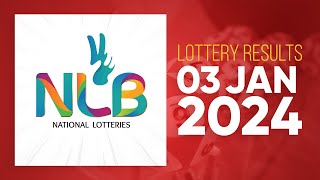 NLB Live Lottery Draw 20240103  0930 PM [upl. by Llebyram225]