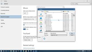 Mouse Pointer  Change Settings in Windows 10 [upl. by Georg]