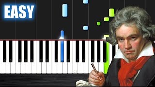 Beethoven  Fur Elise  EASY Piano Tutorial by PlutaX [upl. by Dez323]