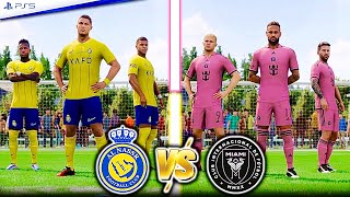 FIFA VOLTA  RONALDO  MESSI  HAALAND  NEYMAR  MBAPPE ALL STARS  INTER MIAMI VS AL NASSR [upl. by Brit595]